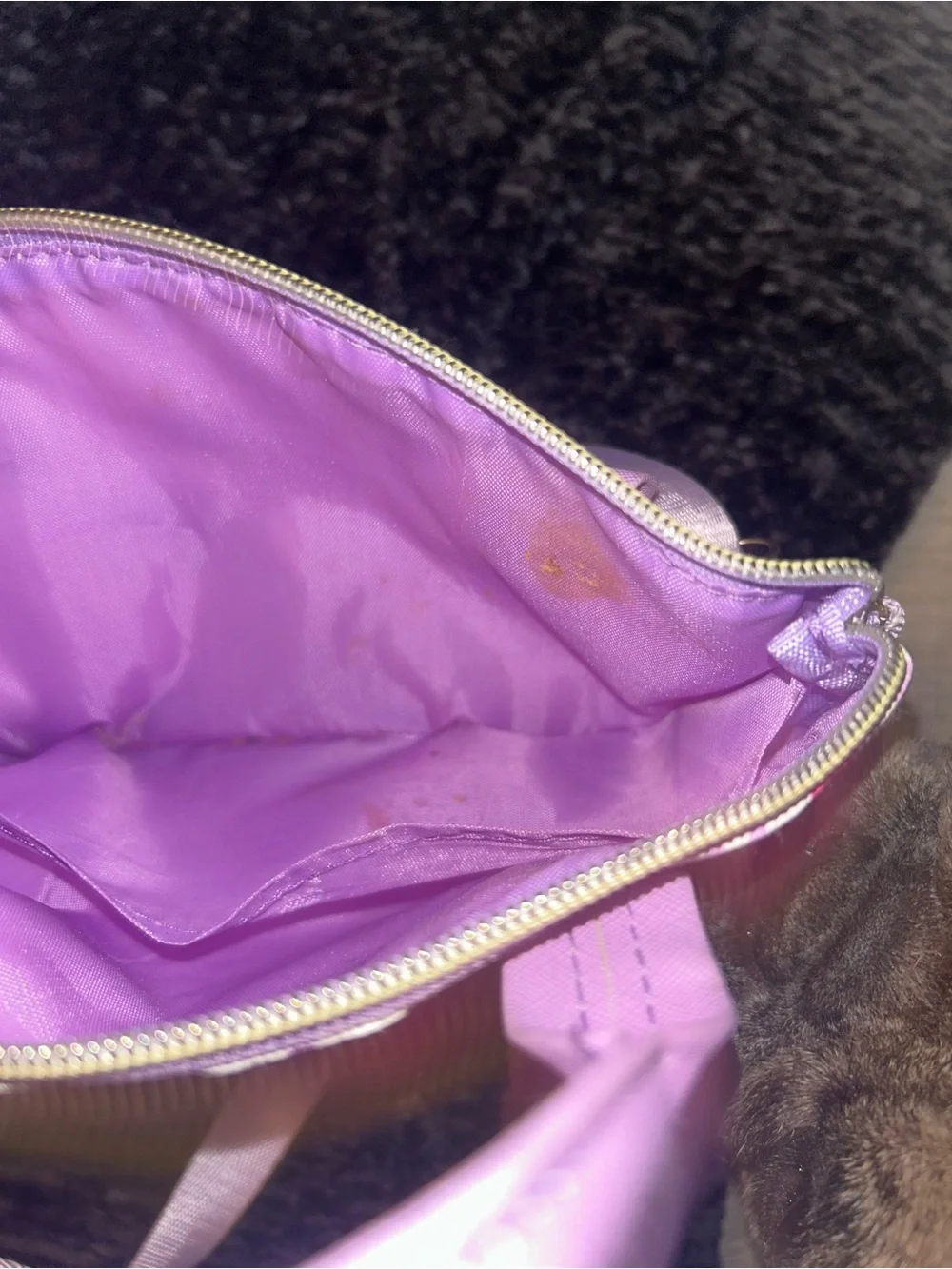 Hello Kitty Kuromi Purple Pink Patterned Kids Handbag